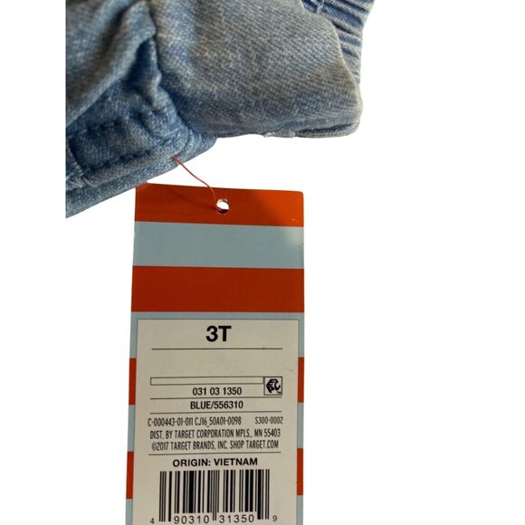 Blue Denim Skort NWT Skirt With Shorts Built-In Size 3T Cat & Jack Girls/Toddler - Picture 7 of 8